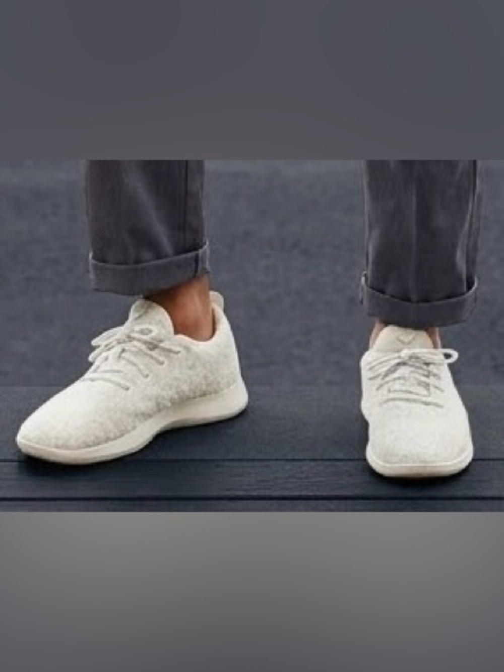 Allbirds Wool Runner Fluff White Off/Cream Certified Merino Shoes Size 13